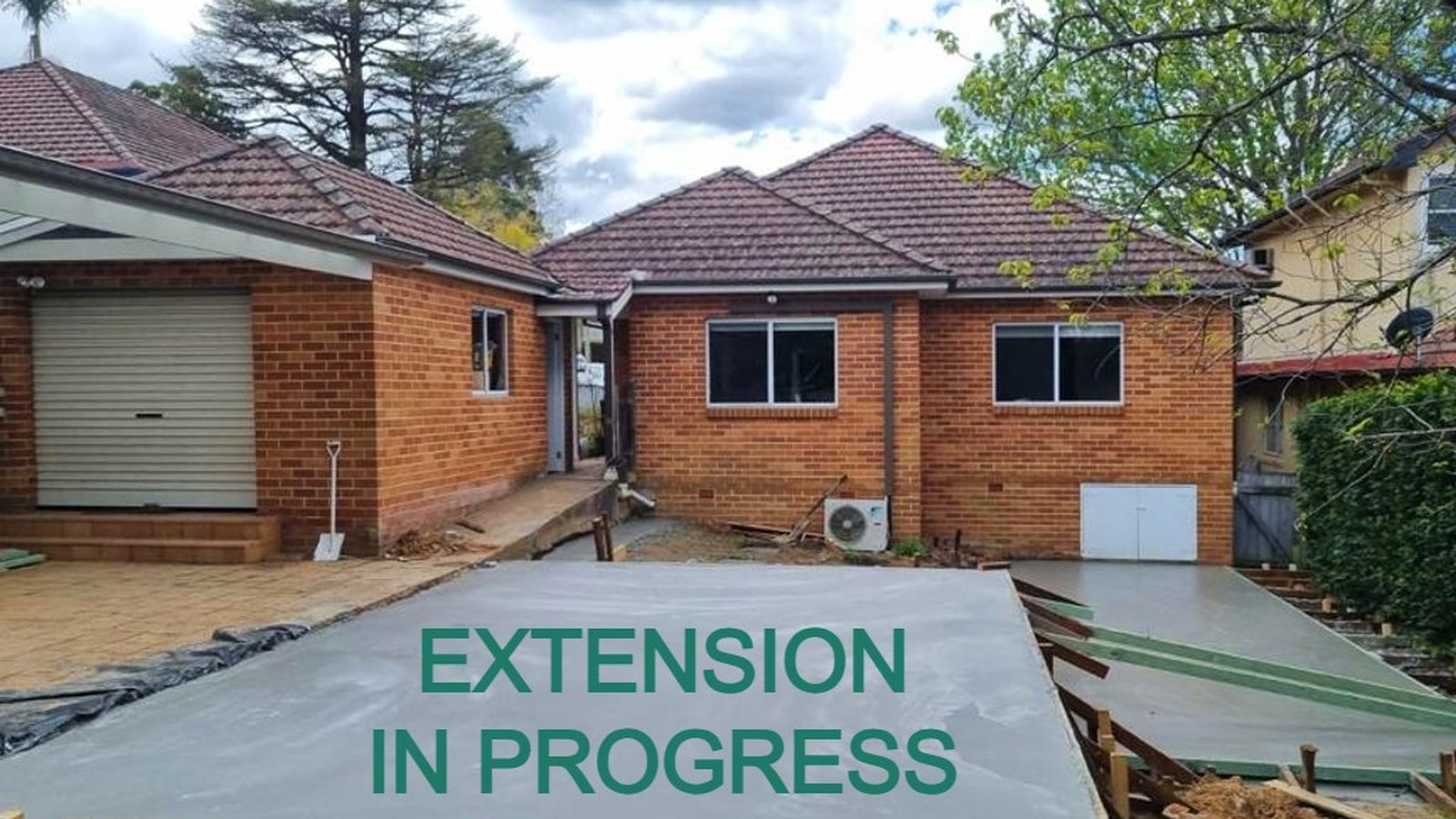 Modern Extension Roof